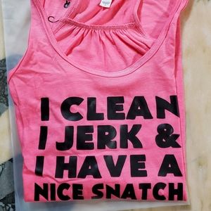 CVG Large racerback tank